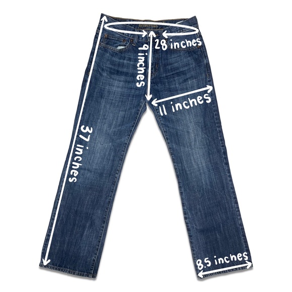 American Eagle Outfitters Original Bootcut Dark Wash Jeans - Picture 6 of 6